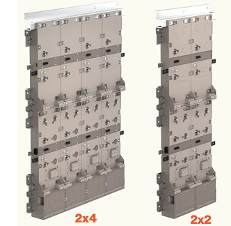 HikoTerra 2x4 and 2x2 mounting racks